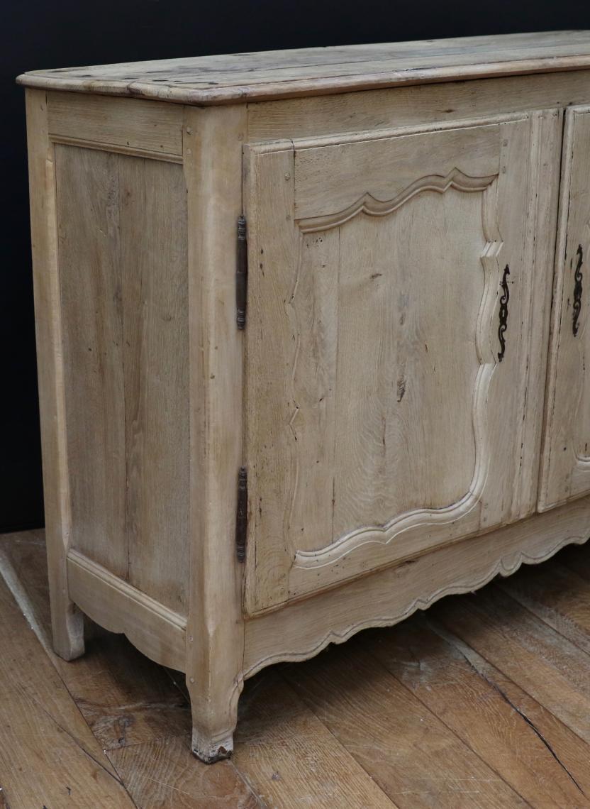 Bleached Louis XV Dresser Base